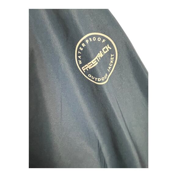 Freetrack Blue Waterproof Outdoor Jacket Medium M Gorpcore Utility Hiking - Picture 3 of 6